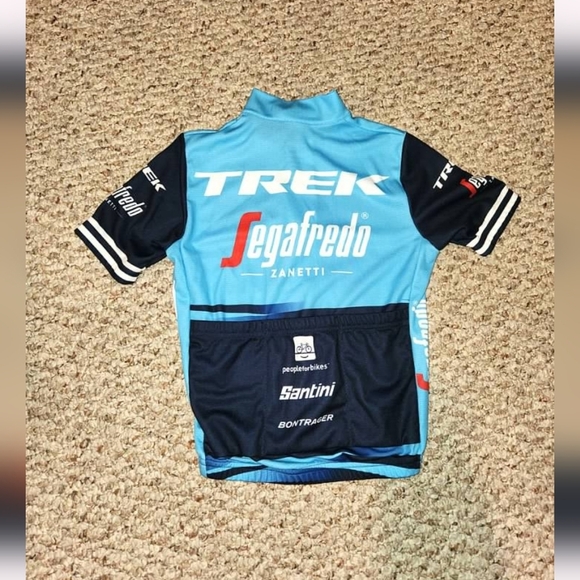 Santini Bicycle Jersey TREK Youth Top - Picture 2 of 3